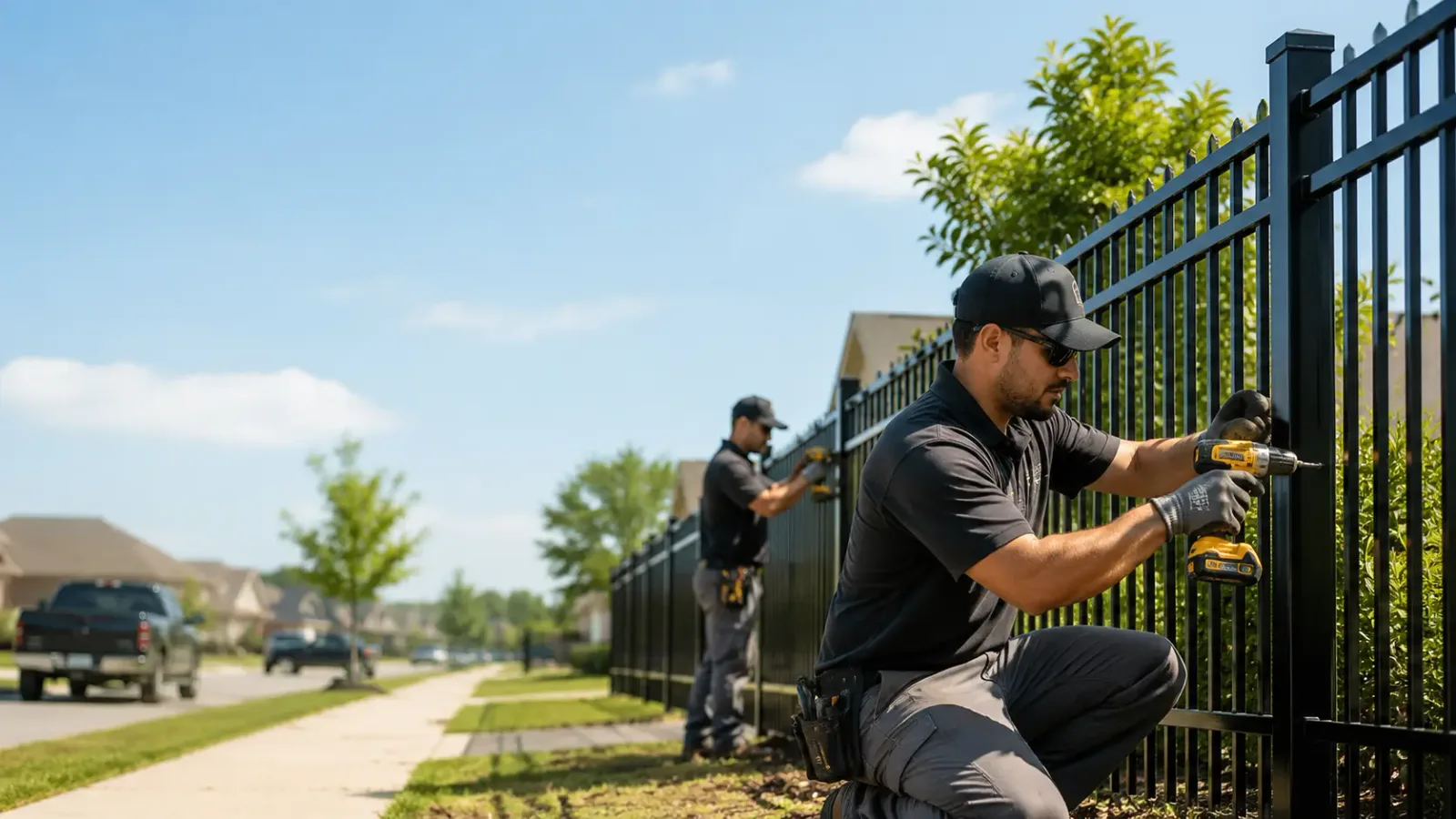 Metal Fence Installation in Peck, MI